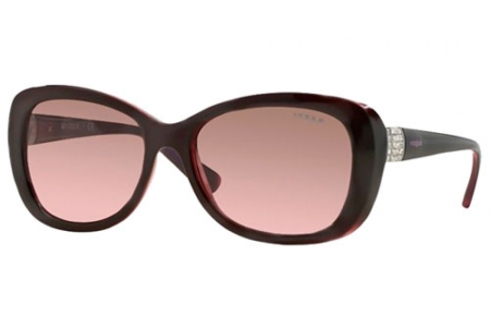Lunettes de soleil - Vogue eyewear - VO2943SB - 194114 TOP BROWN OPAL PINK // PINK GRADIENT BROWN