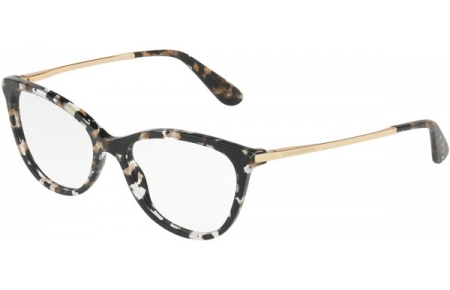 Lunettes de vue - Dolce & Gabbana - DG3258 - 911 CUBE BLACK GOLD