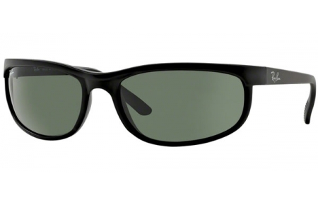 Gafas de Sol - Ray-Ban® - Ray-Ban® RB2027 PREDATOR 2 - W1847 MATTE BLACK // CRYSTAL GREEN