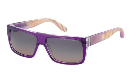 Sunglasses - Marc by Marc Jacobs - MMJ 096/N/S - 0FD (PR) LILAC VIOLET ORANGE // GREY BROWN GRADIENT
