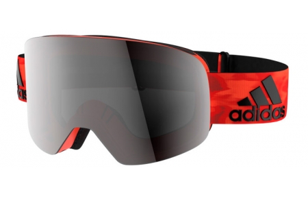 Masque de ski - Masques Adidas - AD80 BACKLAND - 6058 ENERGY BLACK // BLACK MIRROR (ANTIFOG)