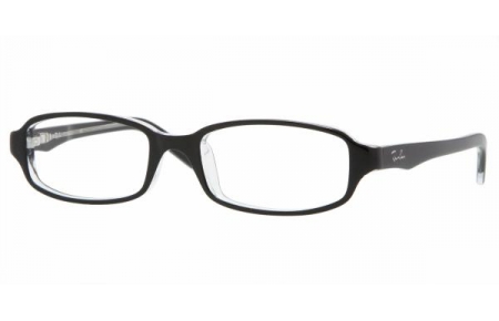 Lunettes Junior - Ray-Ban® Junior Collection - RY1521 - 3529 TOP BLACK ON TRANSPARENT