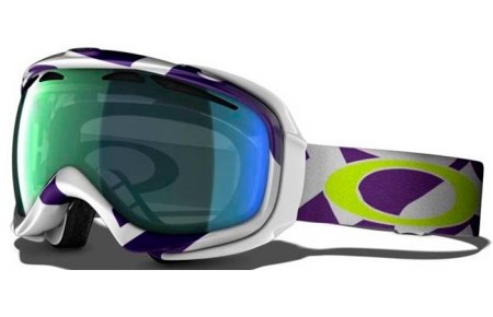 Goggles Snow - Mask Oakley - ELEVATE OO7023 - 57-030  FACTORY SLANT PURPLE // EMERALD IRIDIUM