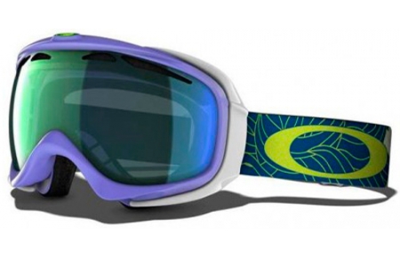 Goggles Snow - Mask Oakley - ELEVATE OO7023 - 57-741  DUSK PLUME // EMERALD IRIDIUM