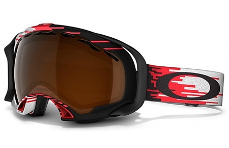 Máscaras esquí - Máscaras Oakley - SPLICE OO7022 - 59-149  HYPERDRIVE RED BLACK // BLACK IRIDIUM