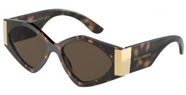 Gafas de Sol - Dolce & Gabbana - DG4396 - 502/73 HAVANA // DARK BROWN