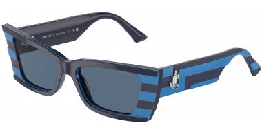 Gafas de Sol - Jimmy Choo - JC5009 - 503180  BLUE AND DARK BLUE // DARK BLUE