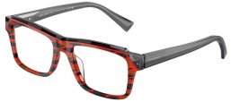 Frames - Alain Mikli - A03150 - 005  ROMBUS RED BLACK RED PONT BLACK