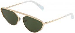 Sunglasses - Alain Mikli - A04012 NADEGE - 003/71 LIGHT GOLD // GREEN