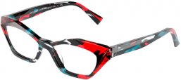 Frames - Alain Mikli - A03094 MONETTE - 008 RED TEAL STAINED GLASS