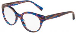 Frames - Alain Mikli - A03097 MADOLYN - 009 RHOMBUS BLUE BROWN