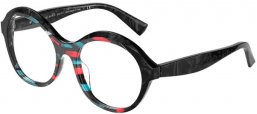 Lunettes de vue - Alain Mikli - A03118 FLORETTA - 004 RED TEAL STAIN GLAS NOIR