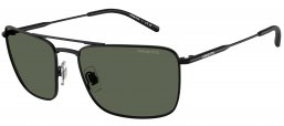 Gafas de Sol - Arnette - AN3088 BOULEVARDIER - 737/71 MATTE BLACK // DARK GREEN