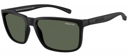 Gafas de Sol - Arnette - AN4251 STRIPE - 290071  MATTE BLACK RECYCLED // DARK GREEN