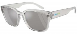 Gafas de Sol - Arnette - AN4325 HAMIE - 28586G  TRANSPARENT GREY // LIGHT GREY MIRROR SILVER