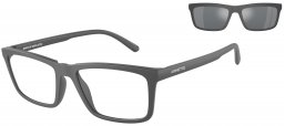 Monturas - Arnette - AN4333 HYPNO 2.0 - 28411W  MATTE DARK GREY // CLEAR + CLIP SOLAR