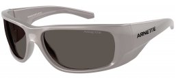 Gafas de Sol - Arnette - AN4345 FLIPSIDE - 296187  METALLIC GREY // DARK GREY