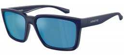Gafas de Sol - Arnette - AN4346 PLOT TWIST - 275922  MATTE DARK BLUE TOP SHINY // DARK GREY MIRROR WATER POLARIZED