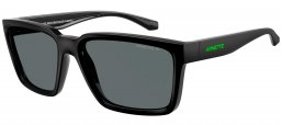 Gafas de Sol - Arnette - AN4346 PLOT TWIST - 290081  MATTE BLACK TOP SHINY // GREY POLARIZED