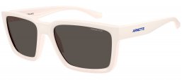 Gafas de Sol - Arnette - AN4346 PLOT TWIST - 296387  MATTE IVORY TOP SHINY // DARK GREY