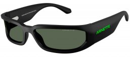 Gafas de Sol - Arnette - AN4349 SMAZE - 290071  MATTE BLACK // DARK GREEN