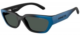 Gafas de Sol - Arnette - AN4350 CURBSIDE - 297587  MATTE BLACK GRADIENT BLUE // DARK GREY