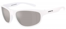 Gafas de Sol - Arnette - AN4351 E.Z. - 29776G  MATTE OPAL WHITE SHINY // LIGHT GREY MIRROR SILVER