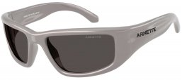 Gafas de Sol - Arnette - AN4358 ZYME - 296187  METALLIC SILVER // DARK GREY