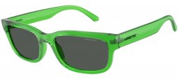 Gafas de Sol - Arnette - AN4363 DEFYER - 301487  TRANSPARENT GREEN // DARK GREY