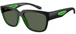Gafas de Sol - Arnette - AN4366 BOUNCE - 300471  BLACK GREEN // DARK GREEN