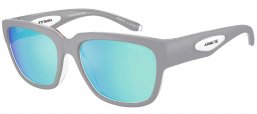 Gafas de Sol - Arnette - AN4366 BOUNCE - 3008Y7  CRYSTAL GREY // LIGHT GREY MIRROR BLUE