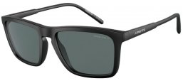 Lunettes de soleil - Arnette - AN4283 SHYGUY - 275881  MATTE BLACK // DARK GREY POLARIZED