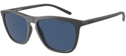 Sunglasses - Arnette - AN4301 FRY - 278680 MATTE TRANSPARENT GREY // DARK BLUE POLARIZED