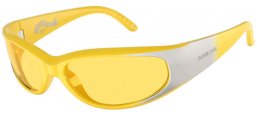 Lunettes de soleil - Arnette - AN4302 CATFISH - 281685 YELLOW GRADIENT METAL SILVER // YELLOW