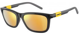 Lunettes de soleil - Arnette - AN4315 TEEN SPEERIT - 27865A  TRANSPARENT GREY // MULTILAYER GOLD