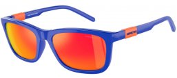 Lunettes de soleil - Arnette - AN4315 TEEN SPEERIT - 28596Q  BLUE NAVY // BROWN MIRROR ORANGE