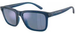 Gafas de Sol - Arnette - AN4321 LEBOWL - 287322  TRANSPARENT BLUE // DARK GREY MIRROR WATER POLARIZED