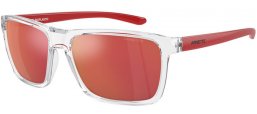 Sunglasses - Arnette - AN4323 SOKATRA - 27556Q  CRYSTAL // GREY MIRROR ORANGE