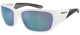 Sunglasses - Arnette - AN4324 LIL' SNAP  - 2863Y7  MATTE WHITE // LIGHT GREY MIRROR