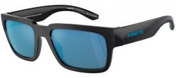Sunglasses - Arnette - AN4326U SAMHTY - 290022  RECYCLED BLACK // DARK GREY MIRROR WATER POLARIZED