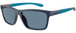 Sunglasses - Arnette - AN4328U MIDDLEMIST - 27622V  BLUE // DARK BLUE POLARIZED