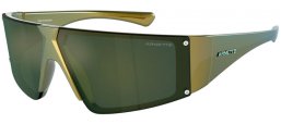 Sunglasses - Arnette - AN4332 SATURNYA - 29196R  ALUMINA PETROLEUM // LIGHT GREEN MIRROR PETROLEUM