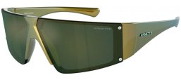 Gafas de Sol - Arnette - AN4332 SATURNYA - 29196R  ALUMINA PETROLEUM // LIGHT GREEN MIRROR PETROLEUM