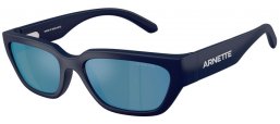 Gafas de Sol - Arnette - AN4350 CURBSIDE - 275922  MATTE DARK BLUE // DARK GREY MIRROR WATER POLARIZED