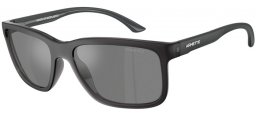Gafas de Sol - Arnette - AN4359 HEADLIGHT - 27866G  MATTE TRANSPARENT GREY // GREY MIRROR SILVER
