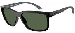 Gafas de Sol - Arnette - AN4359 HEADLIGHT - 29919A  MATTE BLACK // DARK GREEN POLARIZED