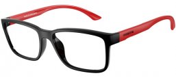Monturas - Arnette - AN7276U DERAIL - 2758  MATTE BLACK RED