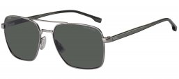 Gafas de Sol - BOSS Hugo Boss - BOSS 1045/S/IT - R81 (M9) MATTE RUTHENIUM // GREY POLARIZED