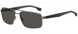 Gafas de Sol - BOSS Hugo Boss - BOSS 1580/S - V81 (M9) DARK RUTHENIUM BLACK // GREY POLARIZED