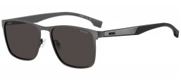 Gafas de Sol - BOSS Hugo Boss - BOSS 1826/S - SVK (M9) MATTE RUTHENIUM // DARK GREY POLARIZED